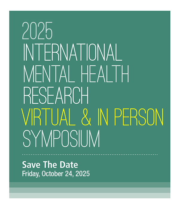 International Mental Health Research Symposium
International Mental Health Research Symposium